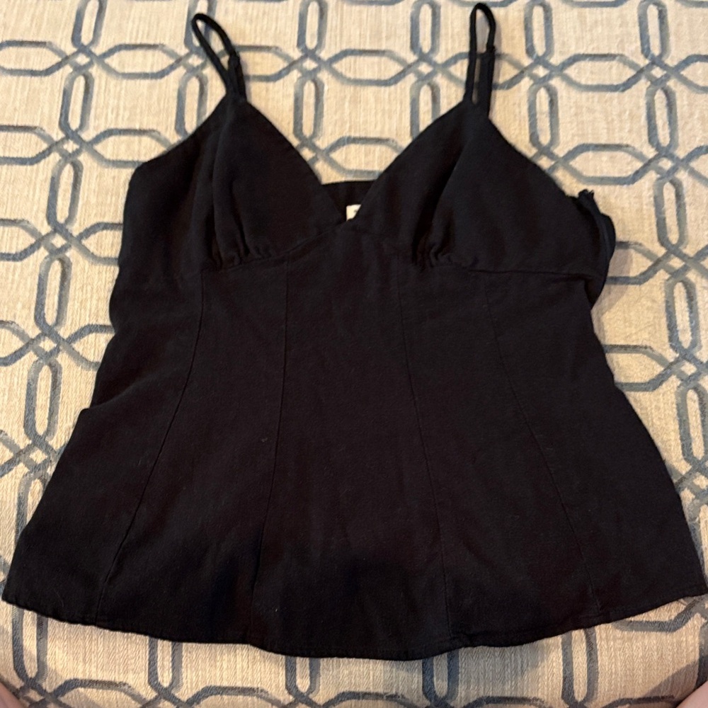a new day Black Camisole Top